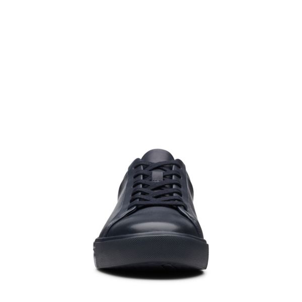 Clarks Womens Un Maui Lace Trainers Navy | CA-7954613